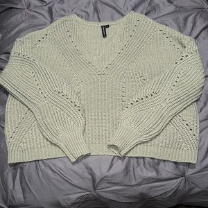 Size Small, Moon & Madison sweater, Light green/sea foam green
